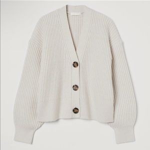 H&M Rib Knit Cardigan